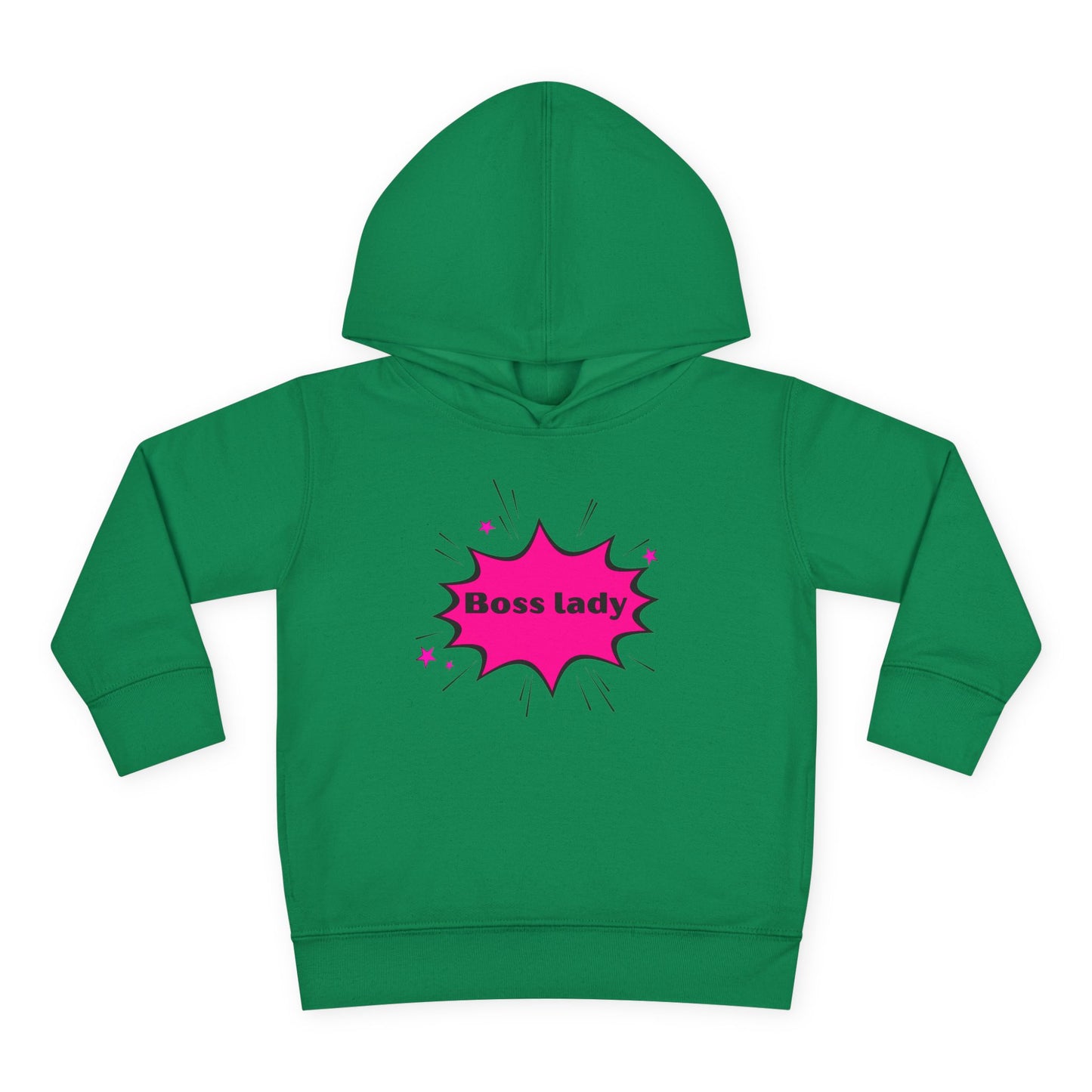 "Boss Lady" Toddler Pullover Fleece Hoodie