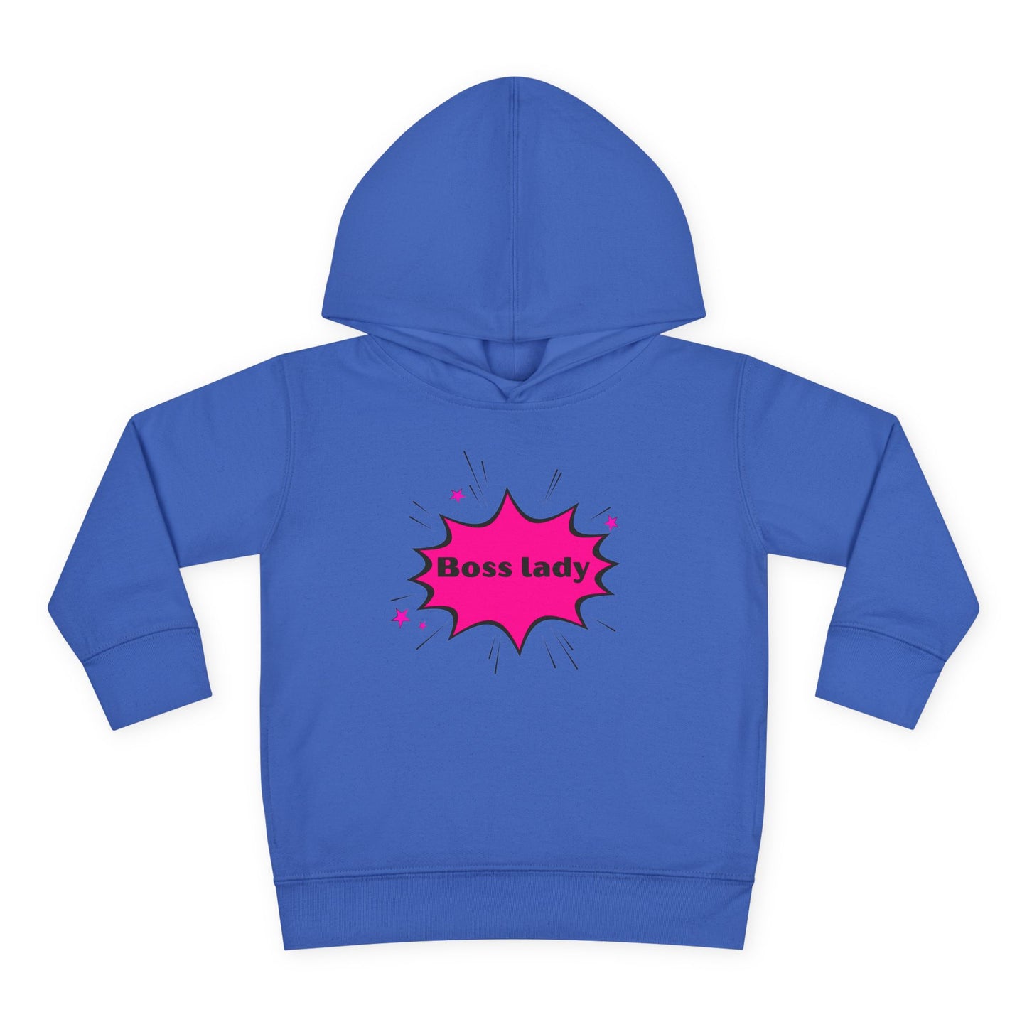 "Boss Lady" Toddler Pullover Fleece Hoodie
