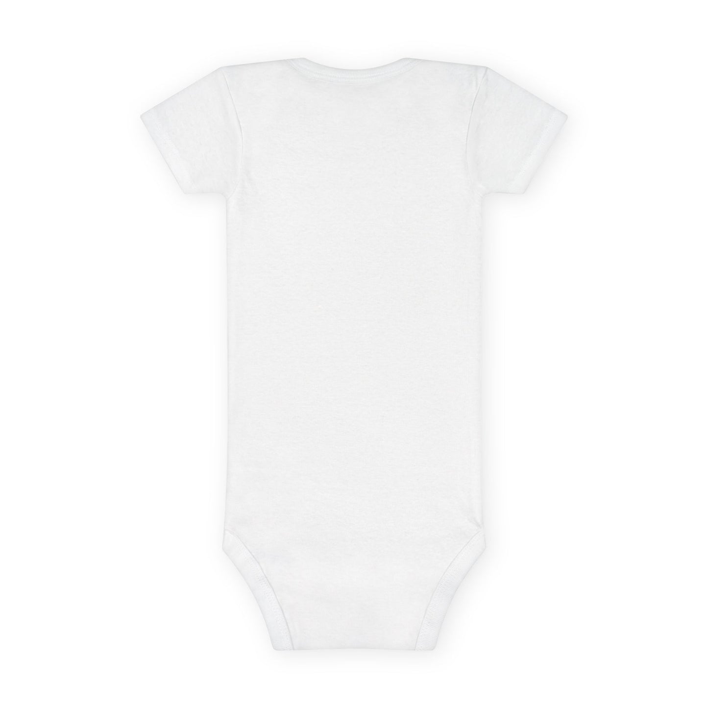 Baby Short Sleeve Onesie® - "I Am Loved" (Multicolor with pink)