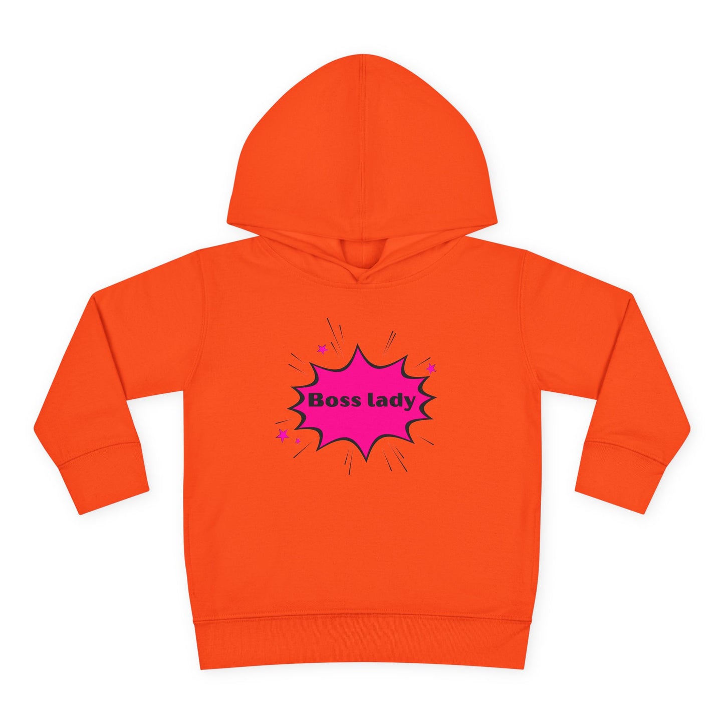 "Boss Lady" Toddler Pullover Fleece Hoodie