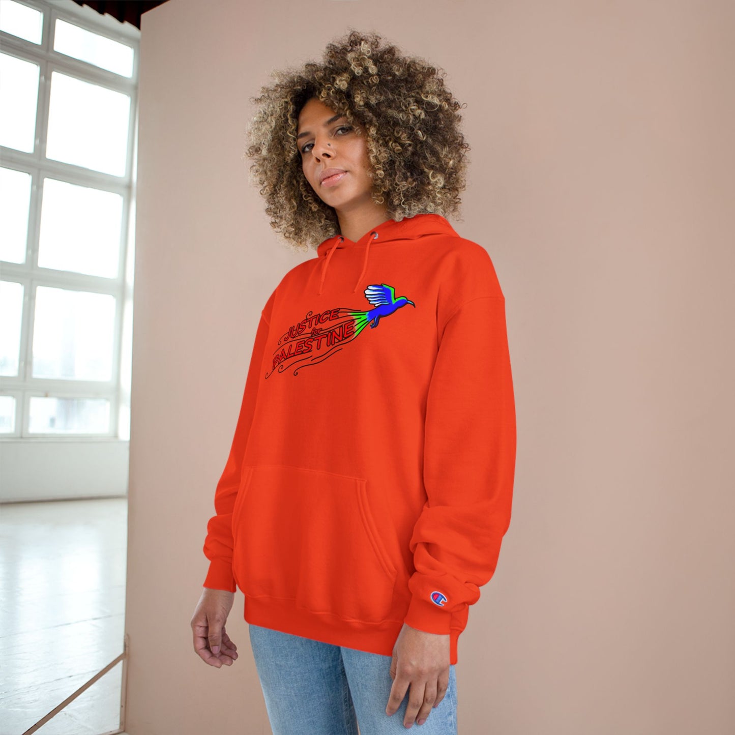 Champion Hoodie - Justice for Palestine