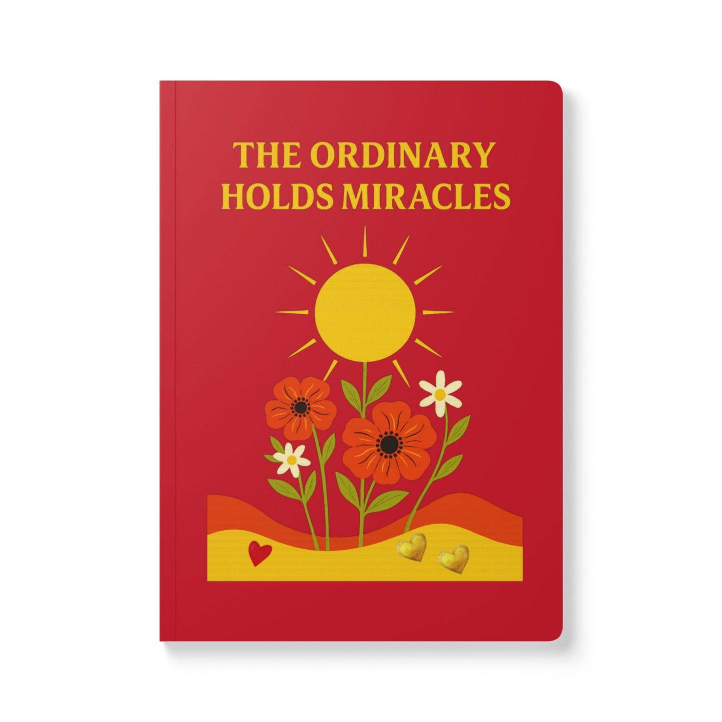 Softcover Journal (with Inside Prints) - Red