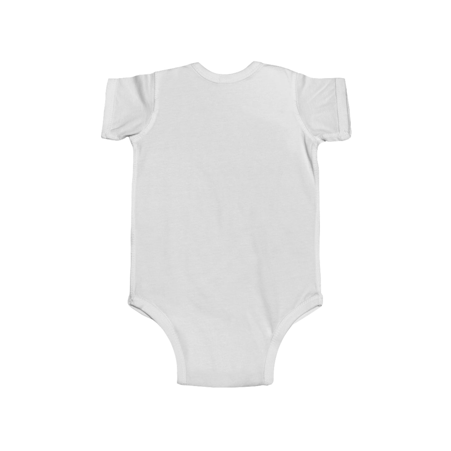Infant Fine Jersey Bodysuit - I Am Loved (Multicolor with pink)