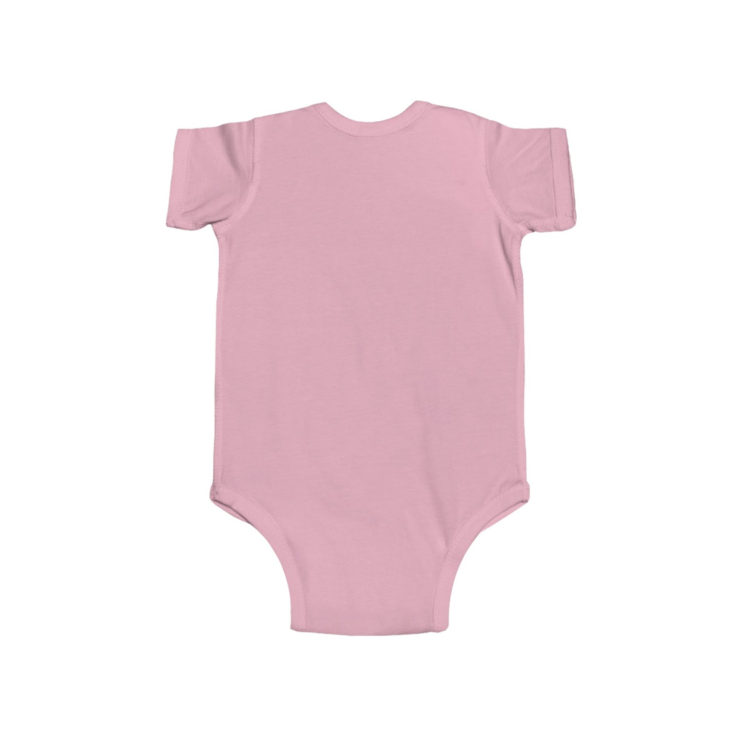 Infant Fine Jersey Bodysuit - I Am Loved (Multicolor with pink)