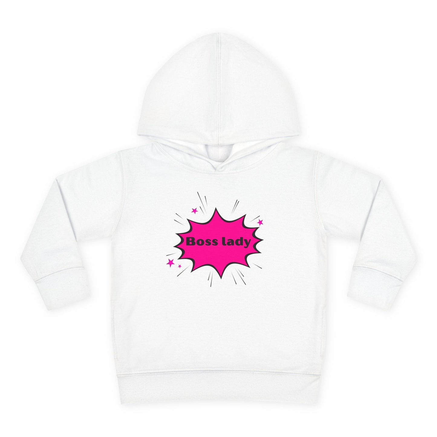 "Boss Lady" Toddler Pullover Fleece Hoodie