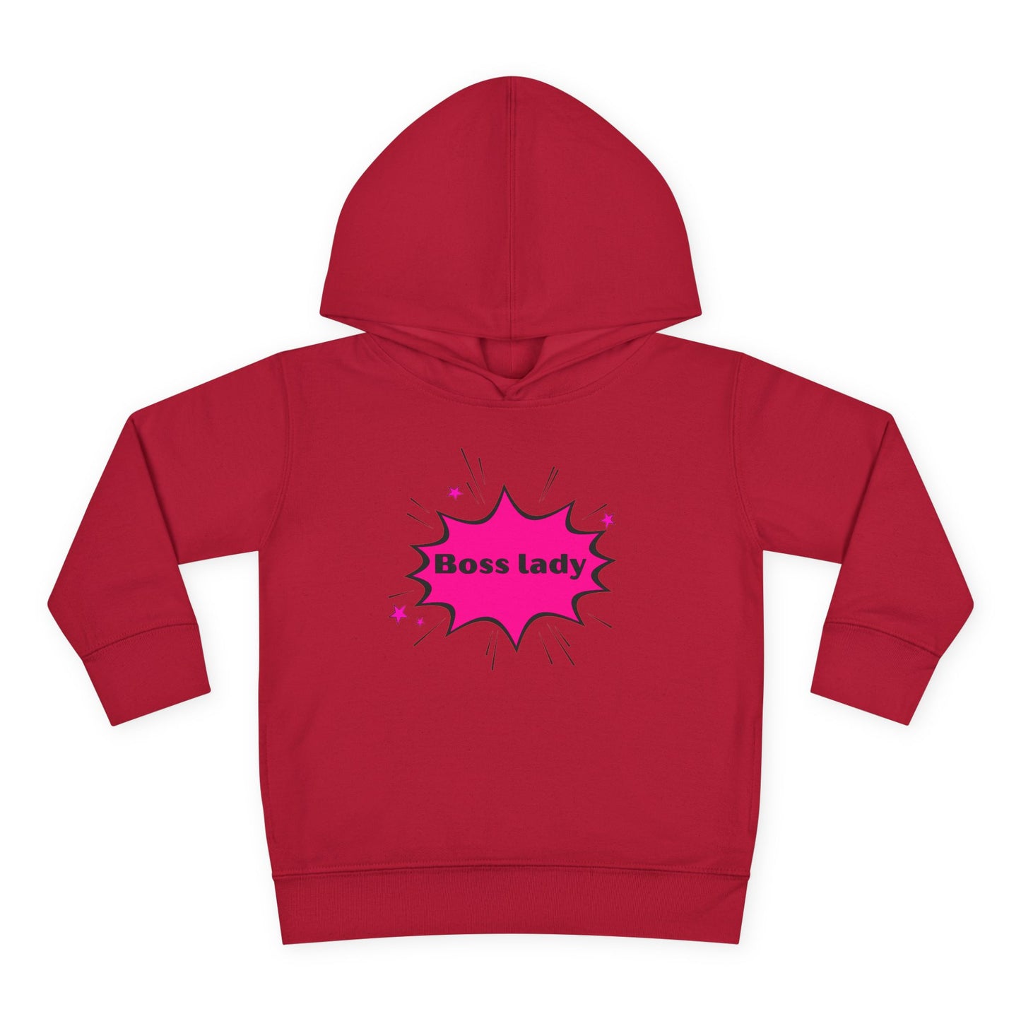 "Boss Lady" Toddler Pullover Fleece Hoodie