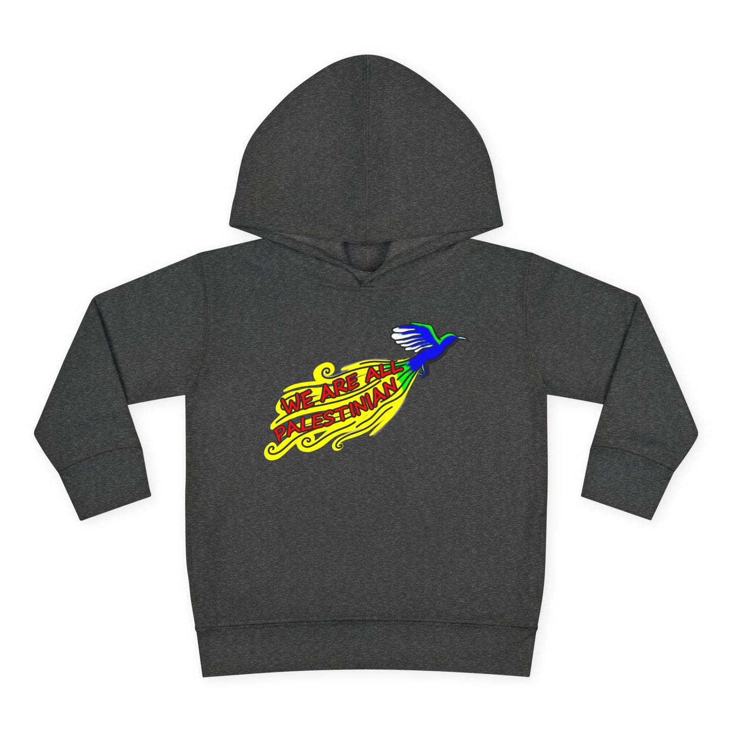 Toddler Pullover Fleece Hoodie - We are all Palestinian