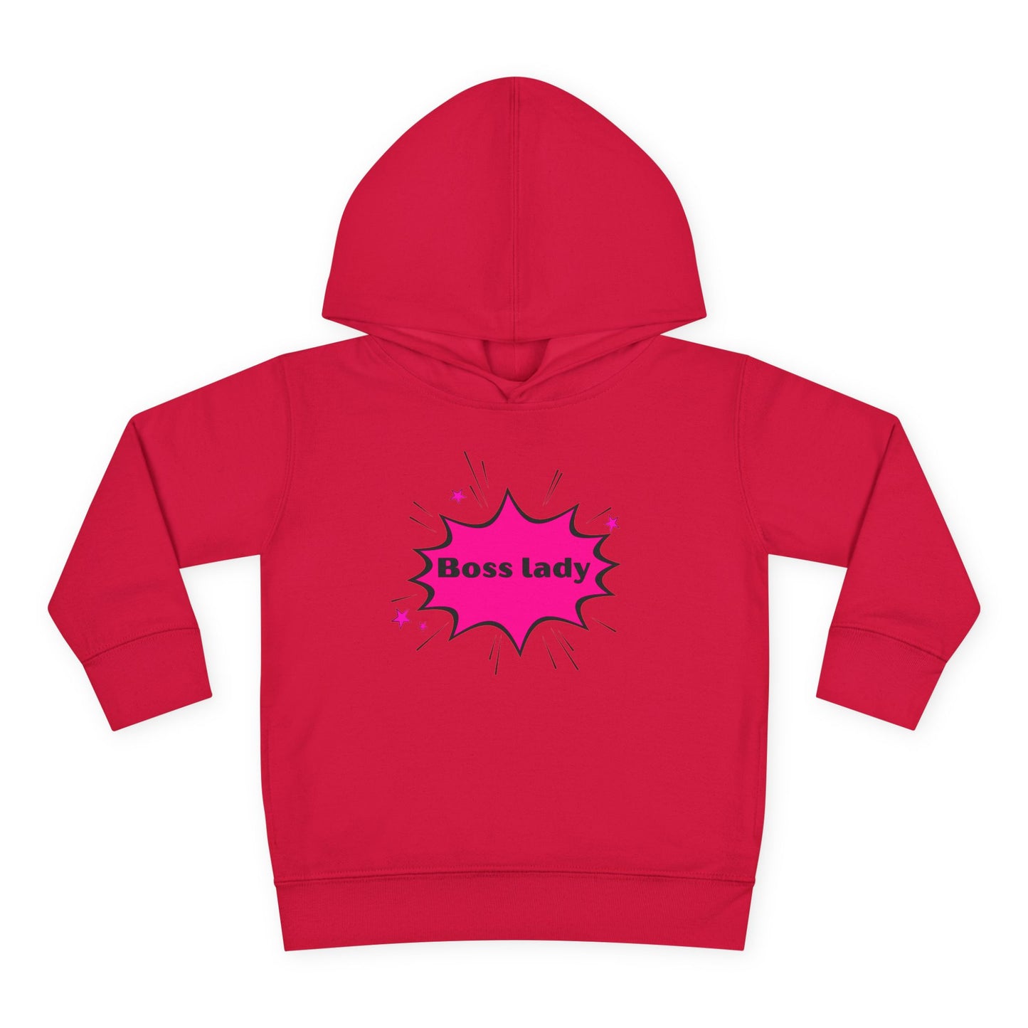 "Boss Lady" Toddler Pullover Fleece Hoodie