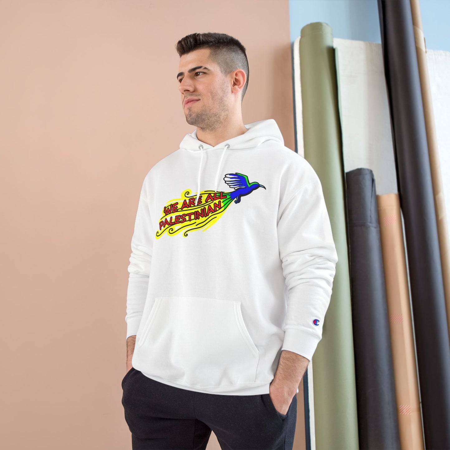 Champion Hoodie - We Are All Palestinian