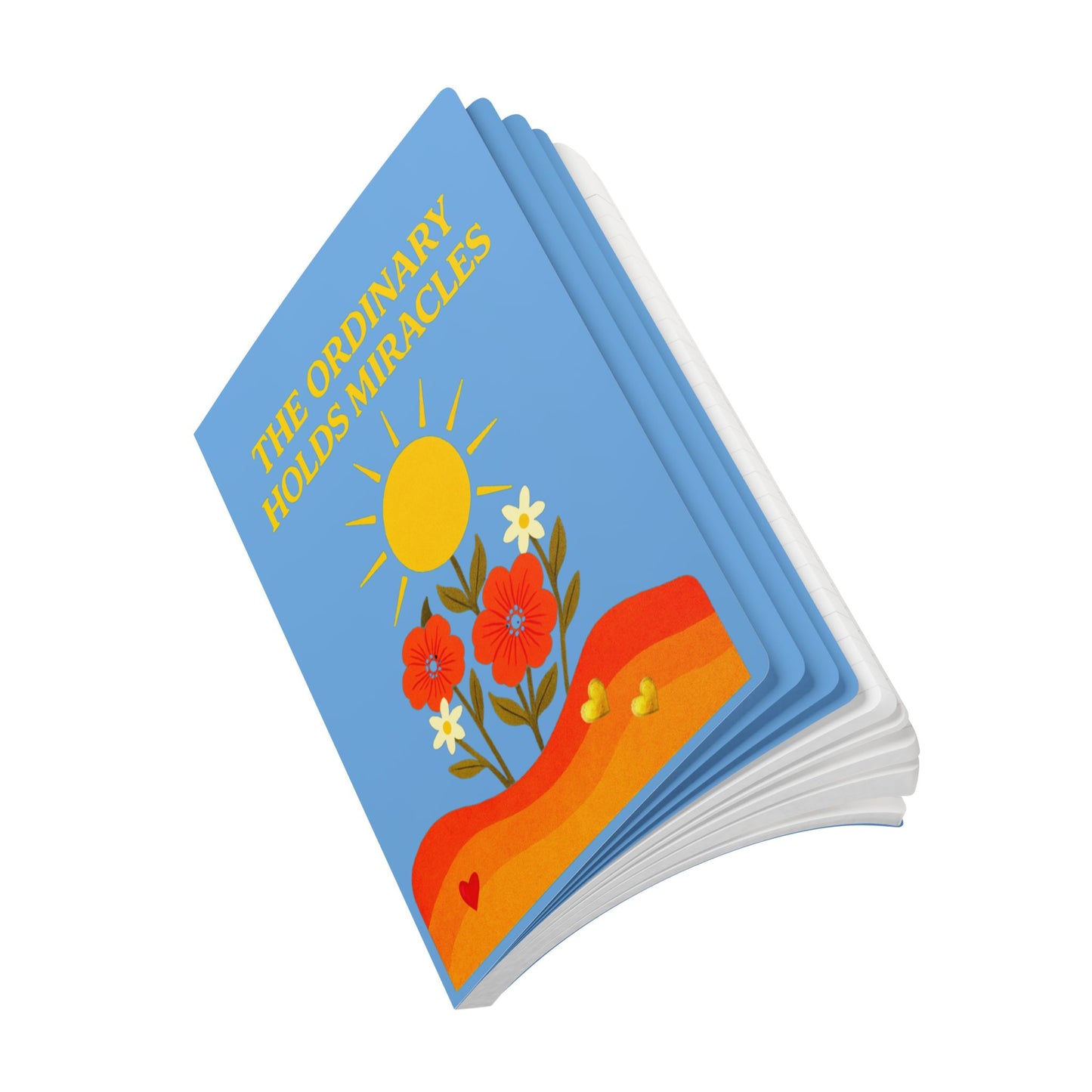 Softcover Journal: The Ordinary Holds Miracles  - Light Blue