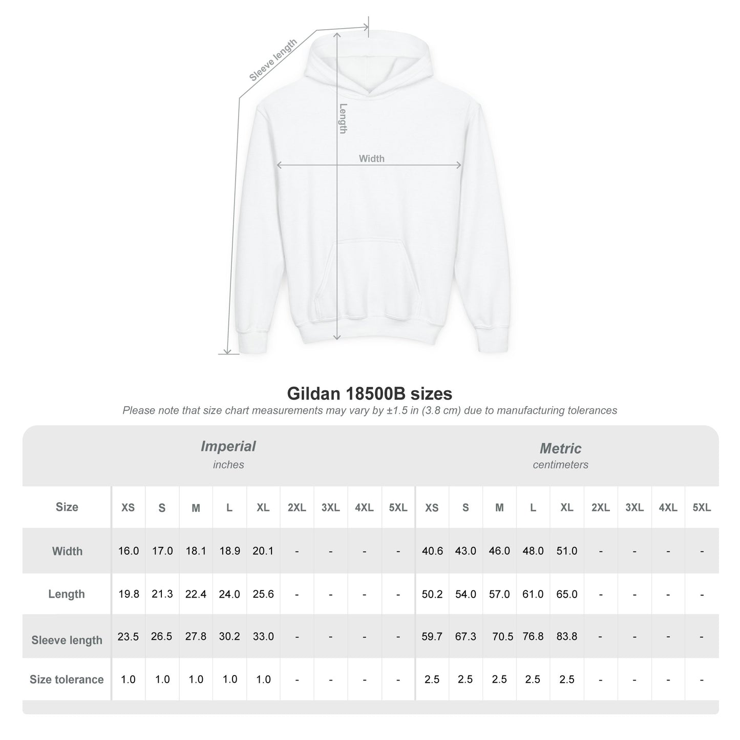 Youth Heavy Blend Hooded Sweatshirt - Justice for Palestine