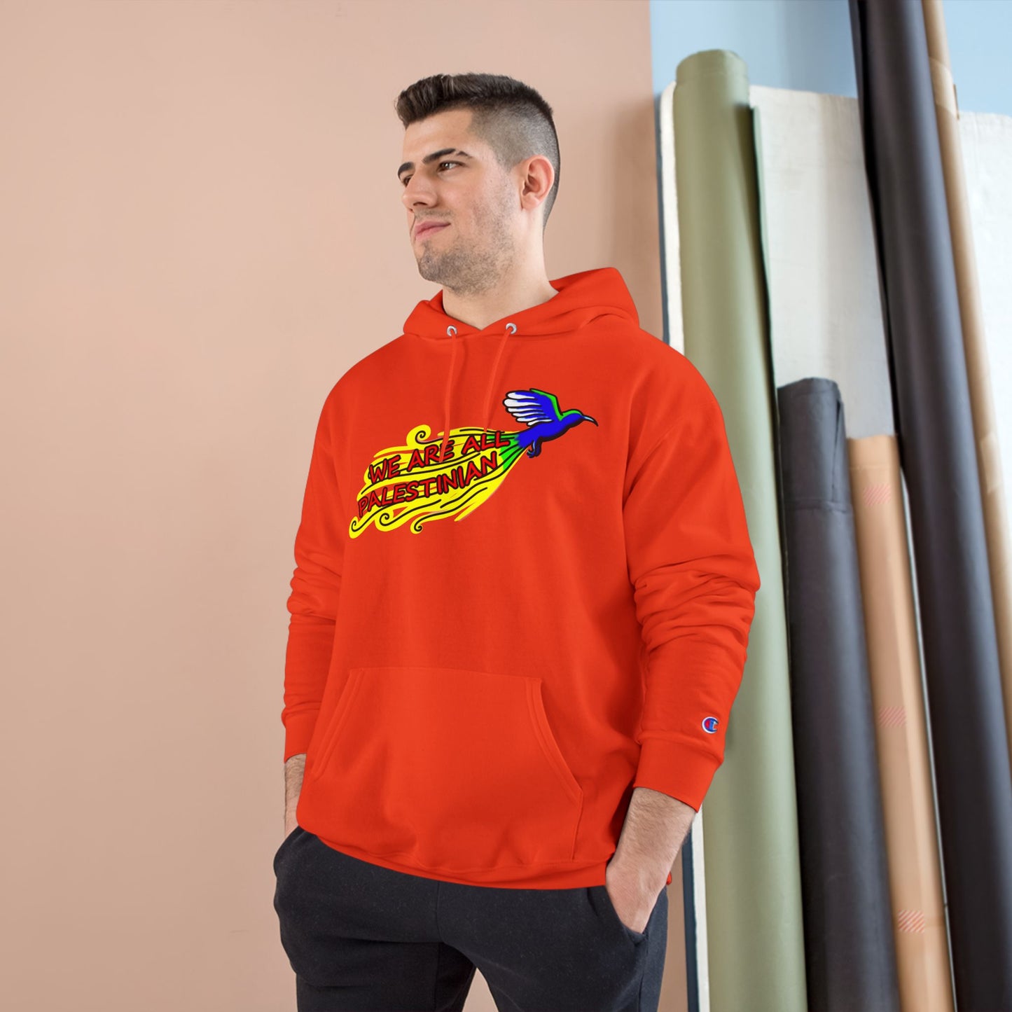 Champion Hoodie - We Are All Palestinian