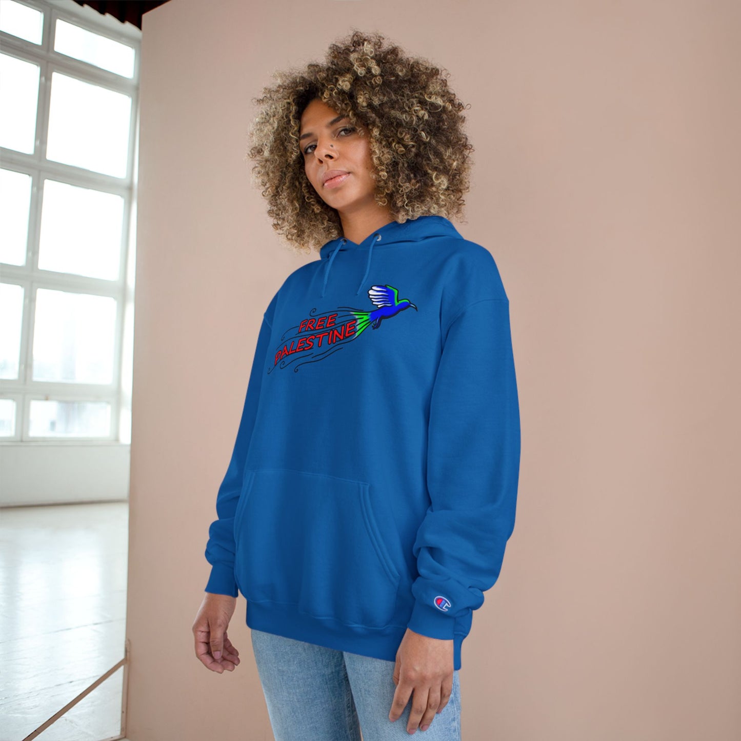 Champion Hoodie - Free Palestine