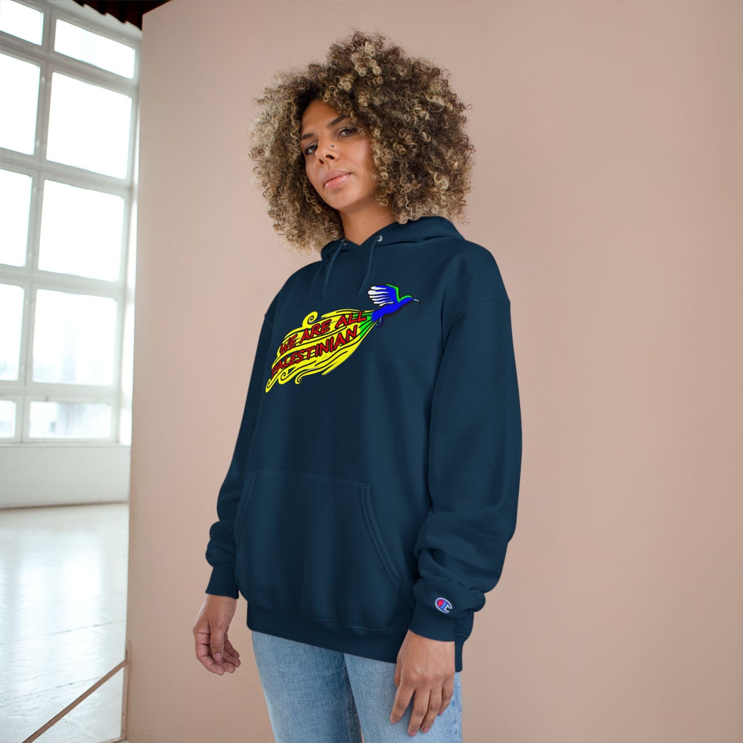 Champion Hoodie - We Are All Palestinian