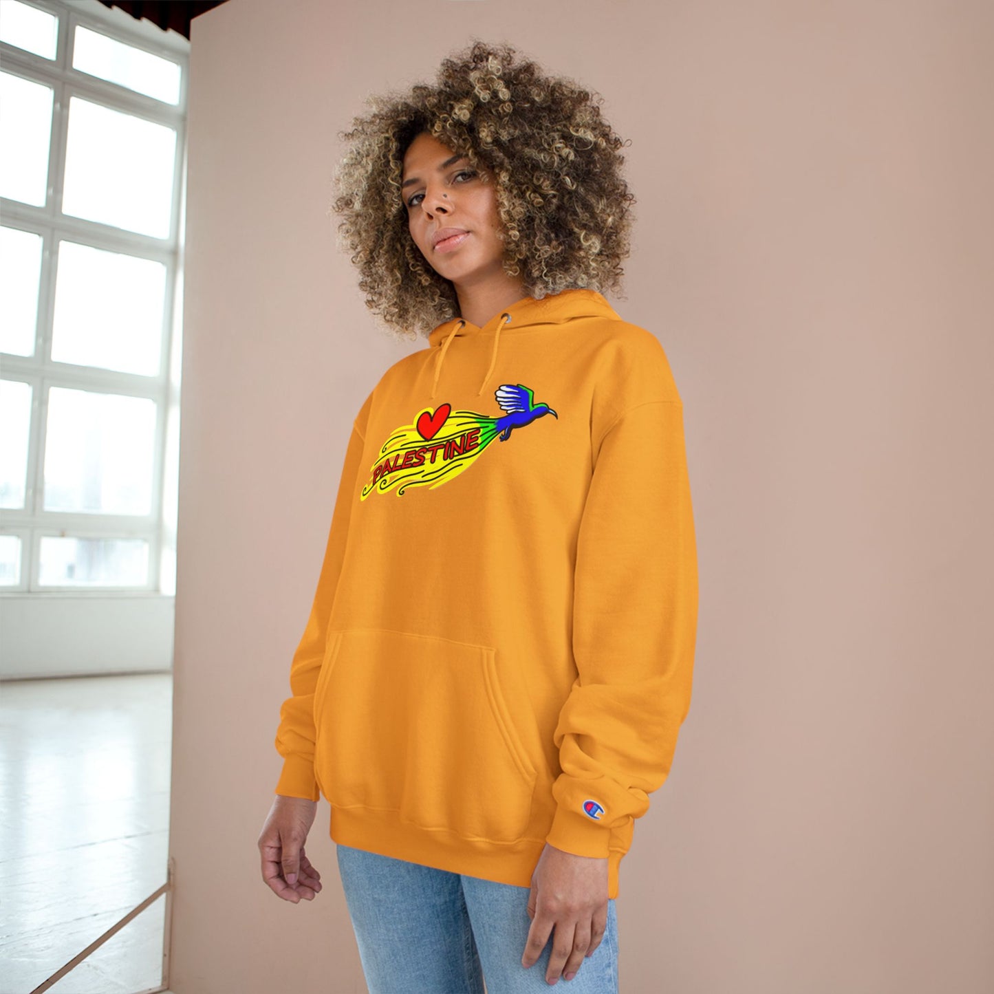 Champion Hoodie - Love Palestine