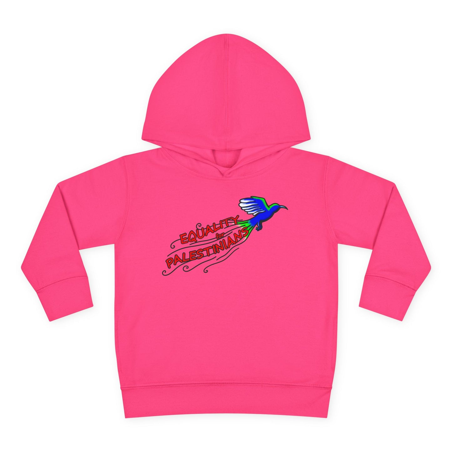 Toddler Pullover Fleece Hoodie - Equality for Palestinians