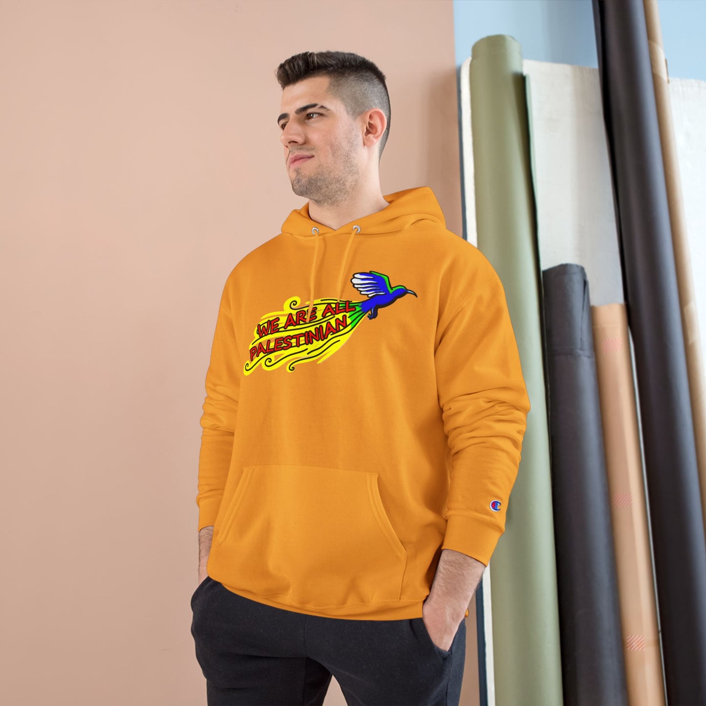 Champion Hoodie - We Are All Palestinian