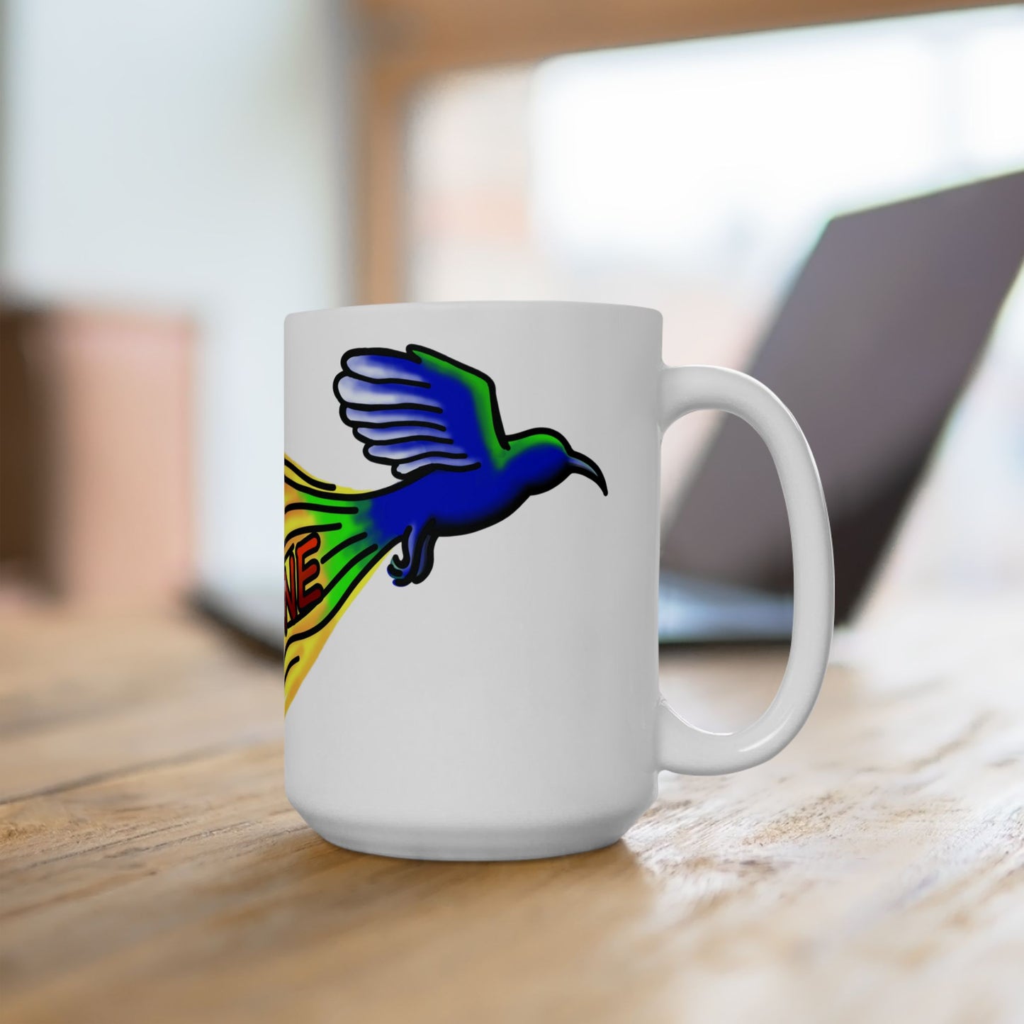 Ceramic Mug (15oz) - Love Palestine