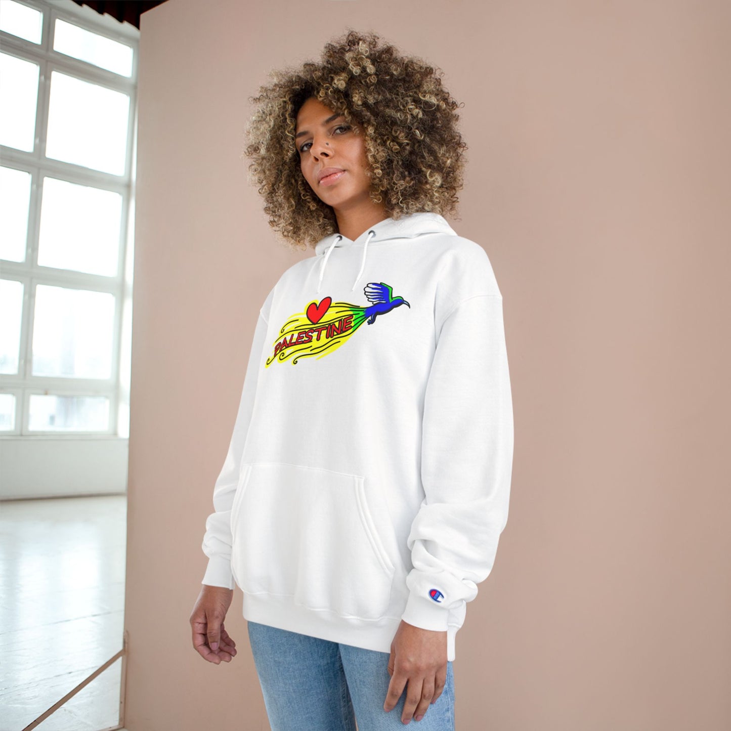 Champion Hoodie - Love Palestine