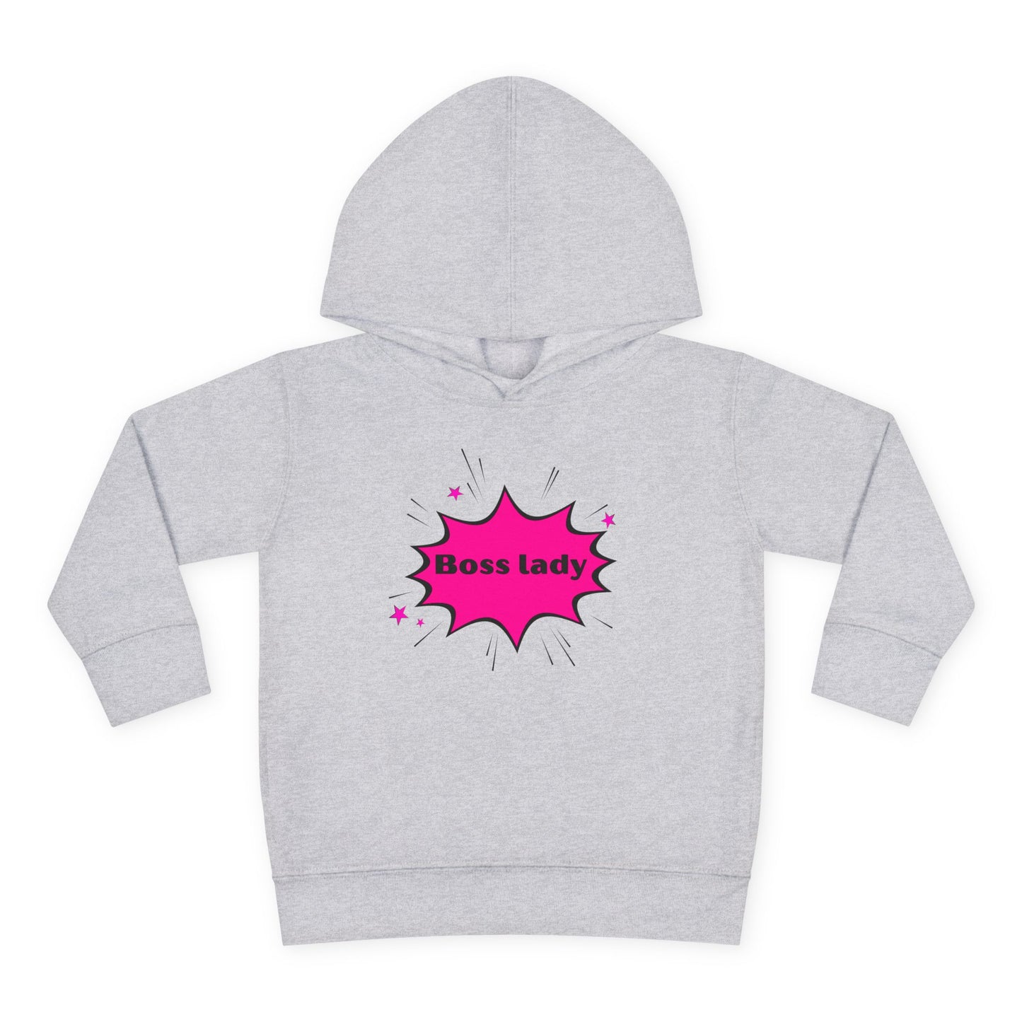 "Boss Lady" Toddler Pullover Fleece Hoodie