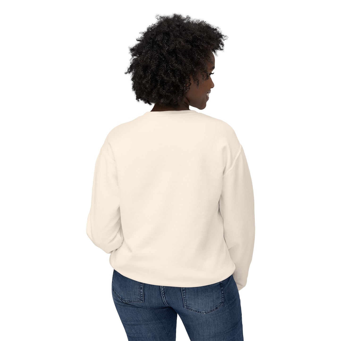 Unisex Lightweight Crewneck Sweatshirt - Love Palestine