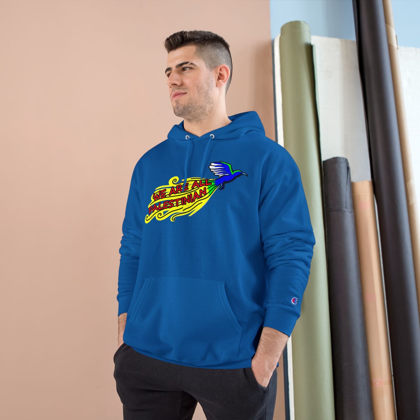 Champion Hoodie - We Are All Palestinian
