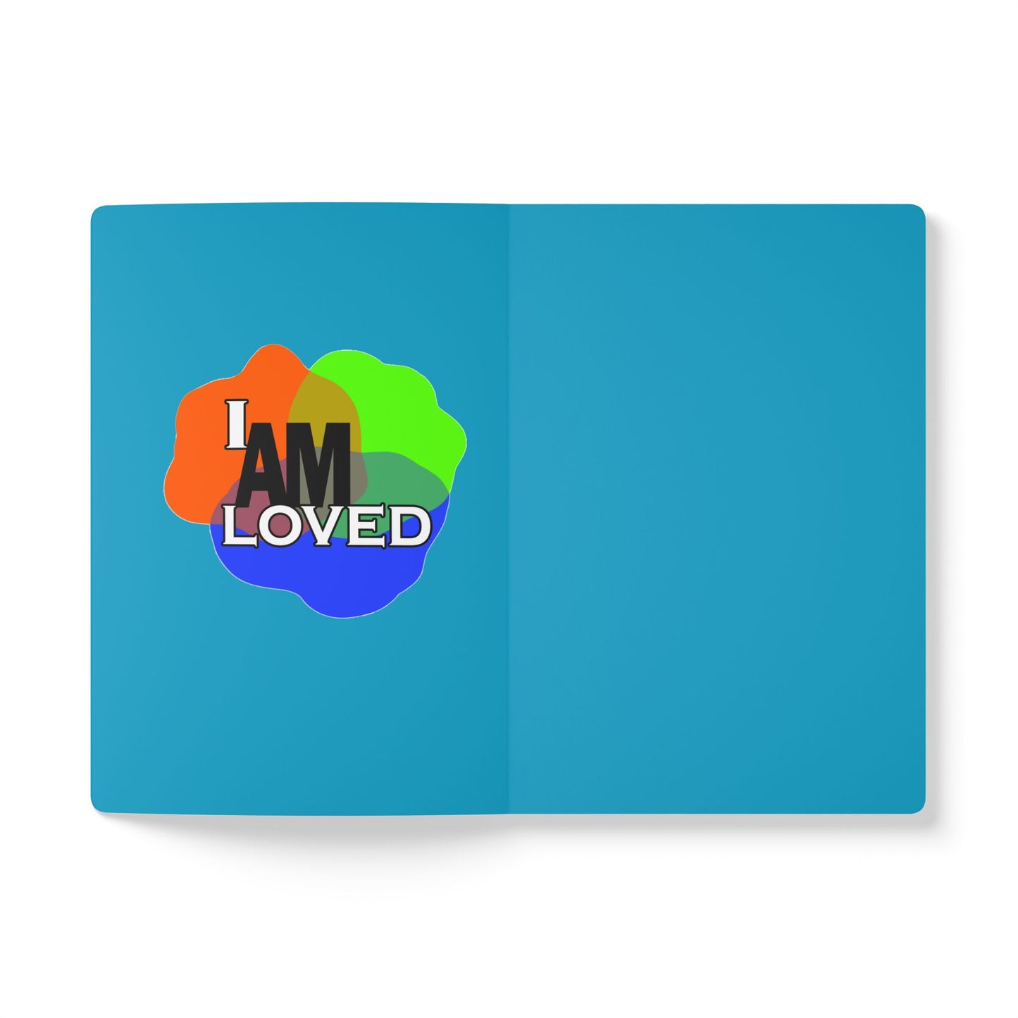 Softcover Journal: I Am Loved - Teal
