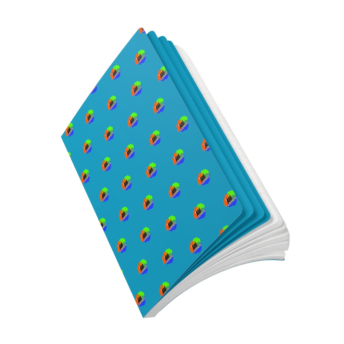 Softcover Journal: I Am Loved - Teal