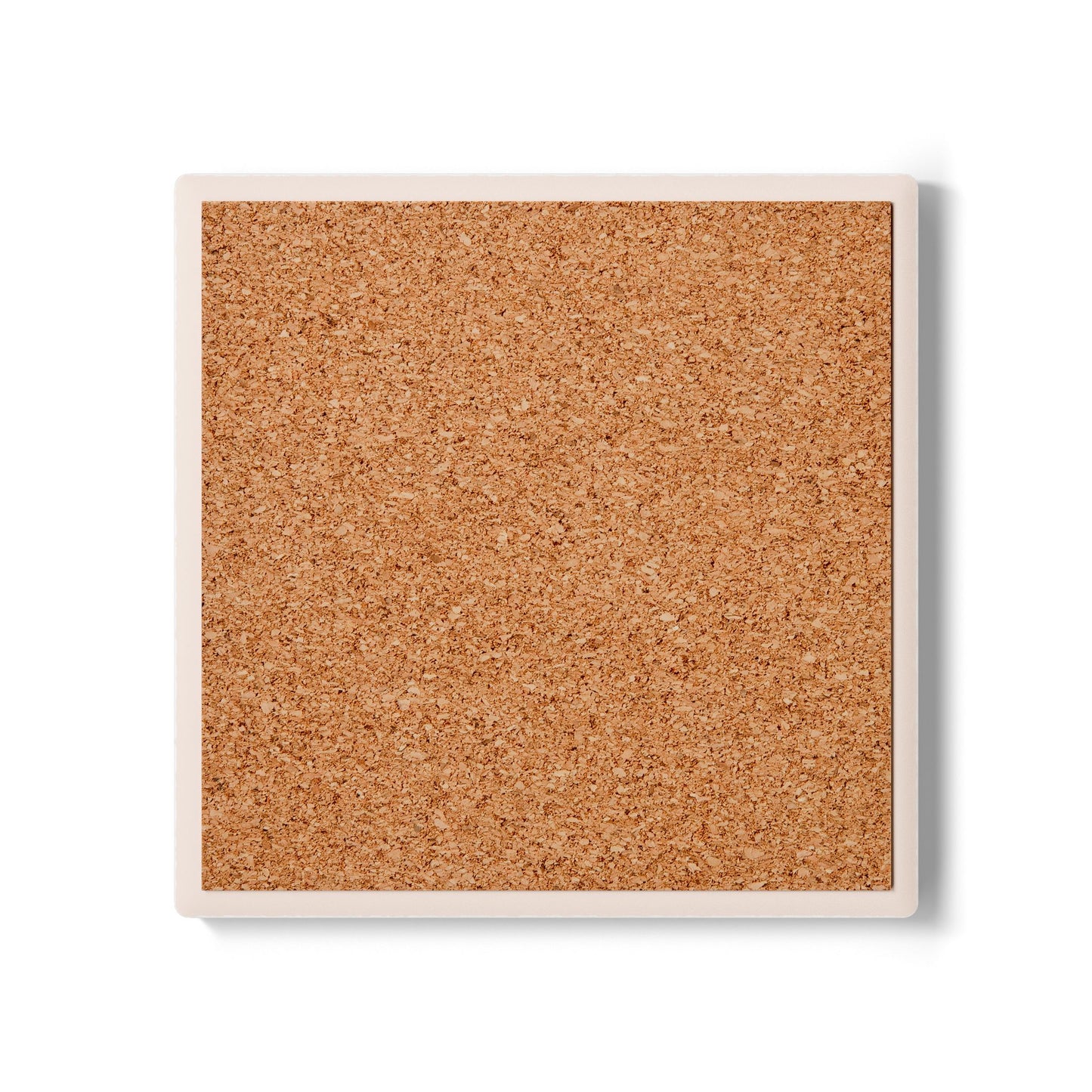 Blue Ceramic Coaster - Heart of Gold