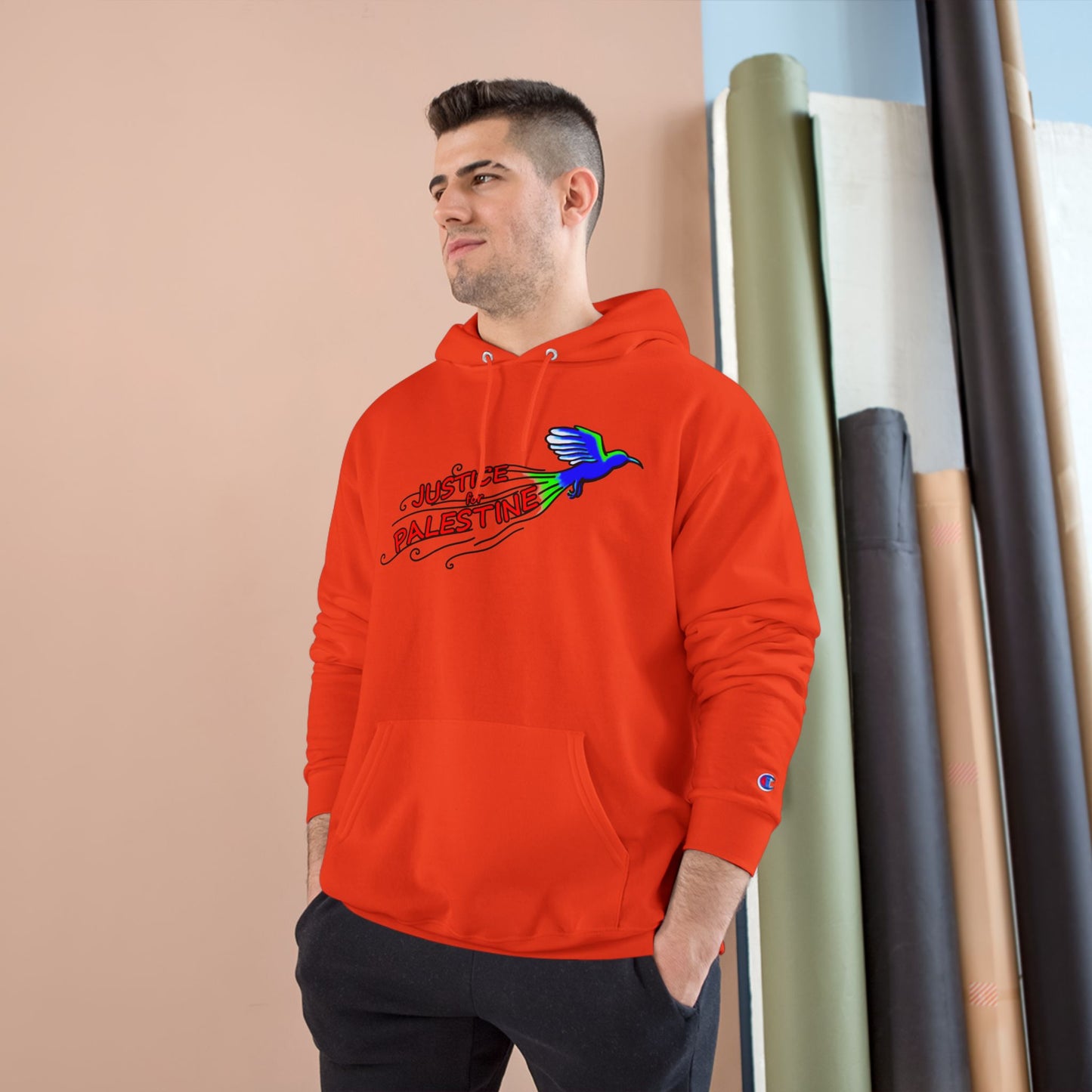Champion Hoodie - Justice for Palestine