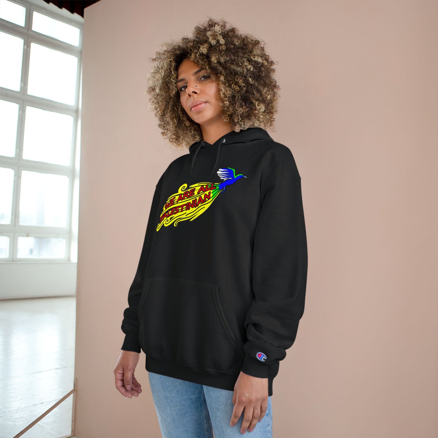 Champion Hoodie - We Are All Palestinian