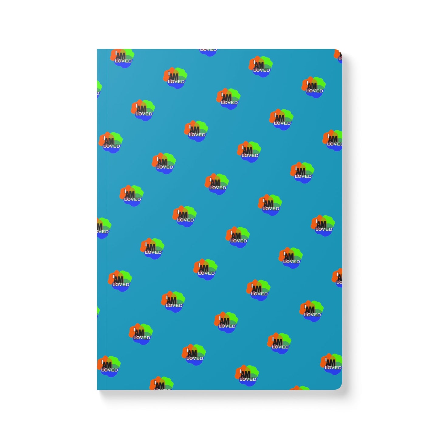 Softcover Journal: I Am Loved - Teal