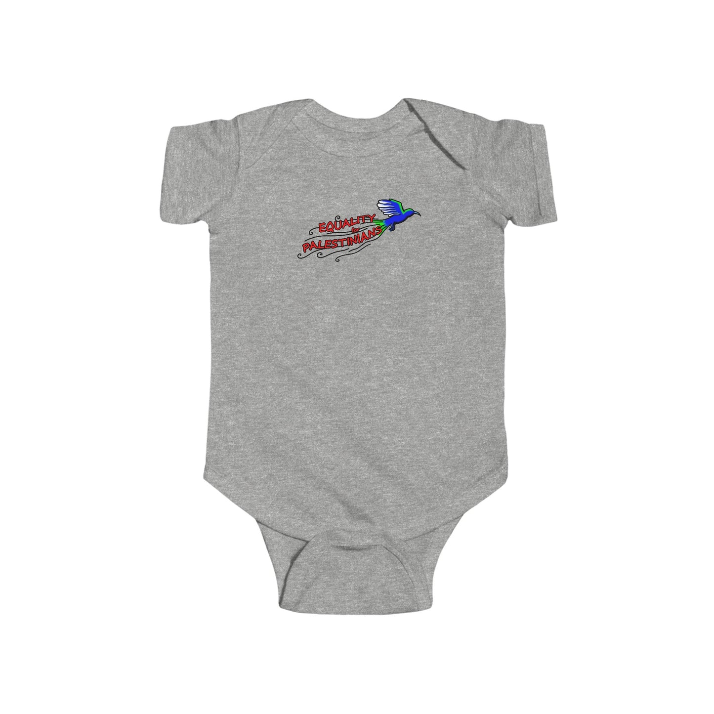 Infant Fine Jersey Bodysuit - Equality for Palestinians