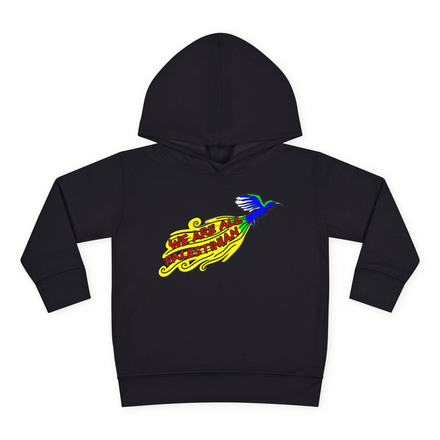 Toddler Pullover Fleece Hoodie - We are all Palestinian