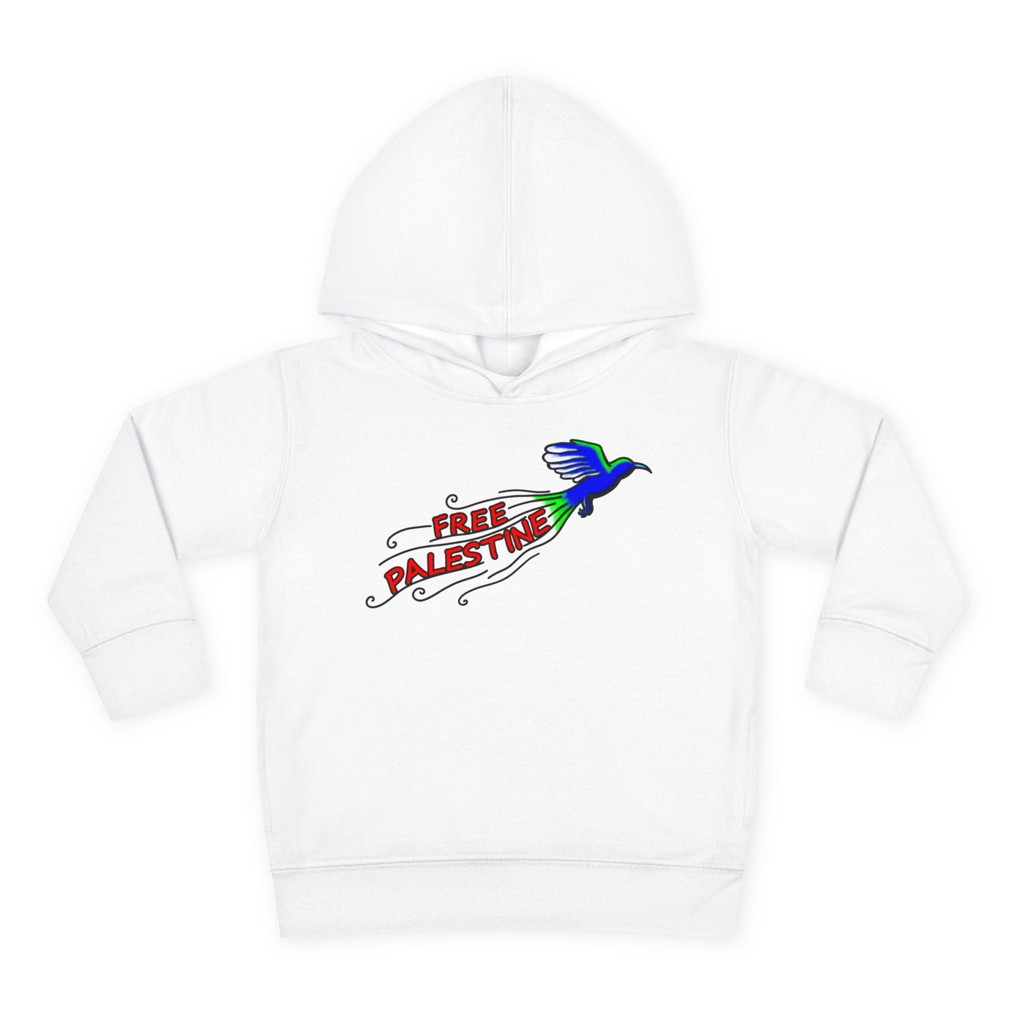 Toddler Pullover Fleece Hoodie - Free Palestine