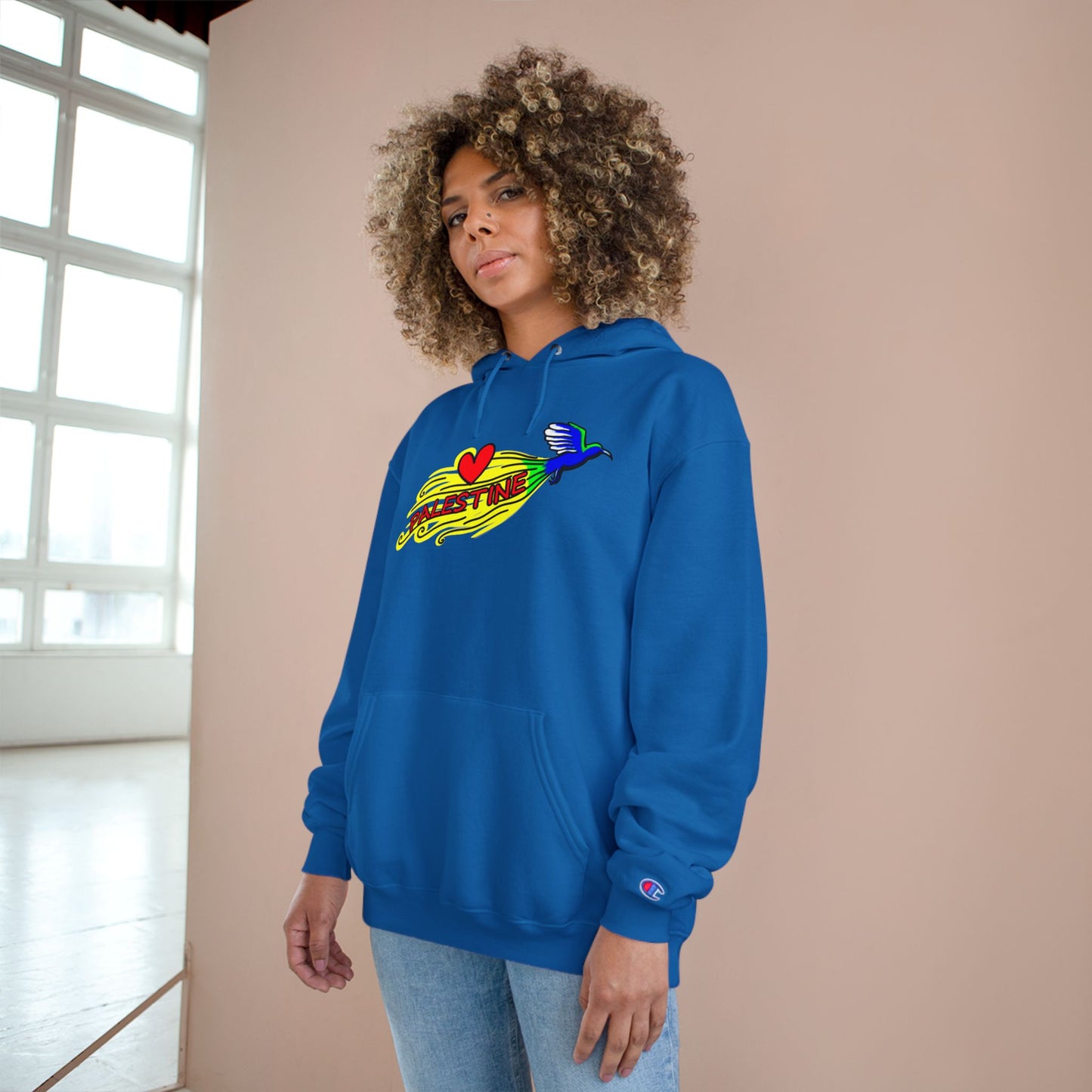 Champion Hoodie - Love Palestine