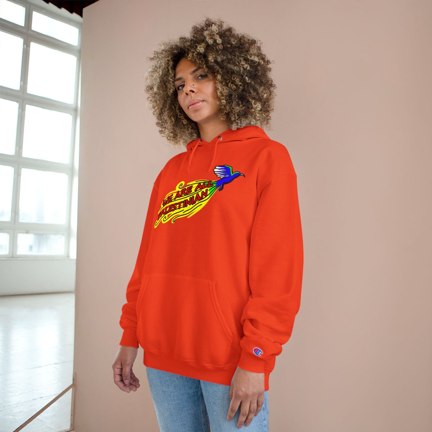 Champion Hoodie - We Are All Palestinian