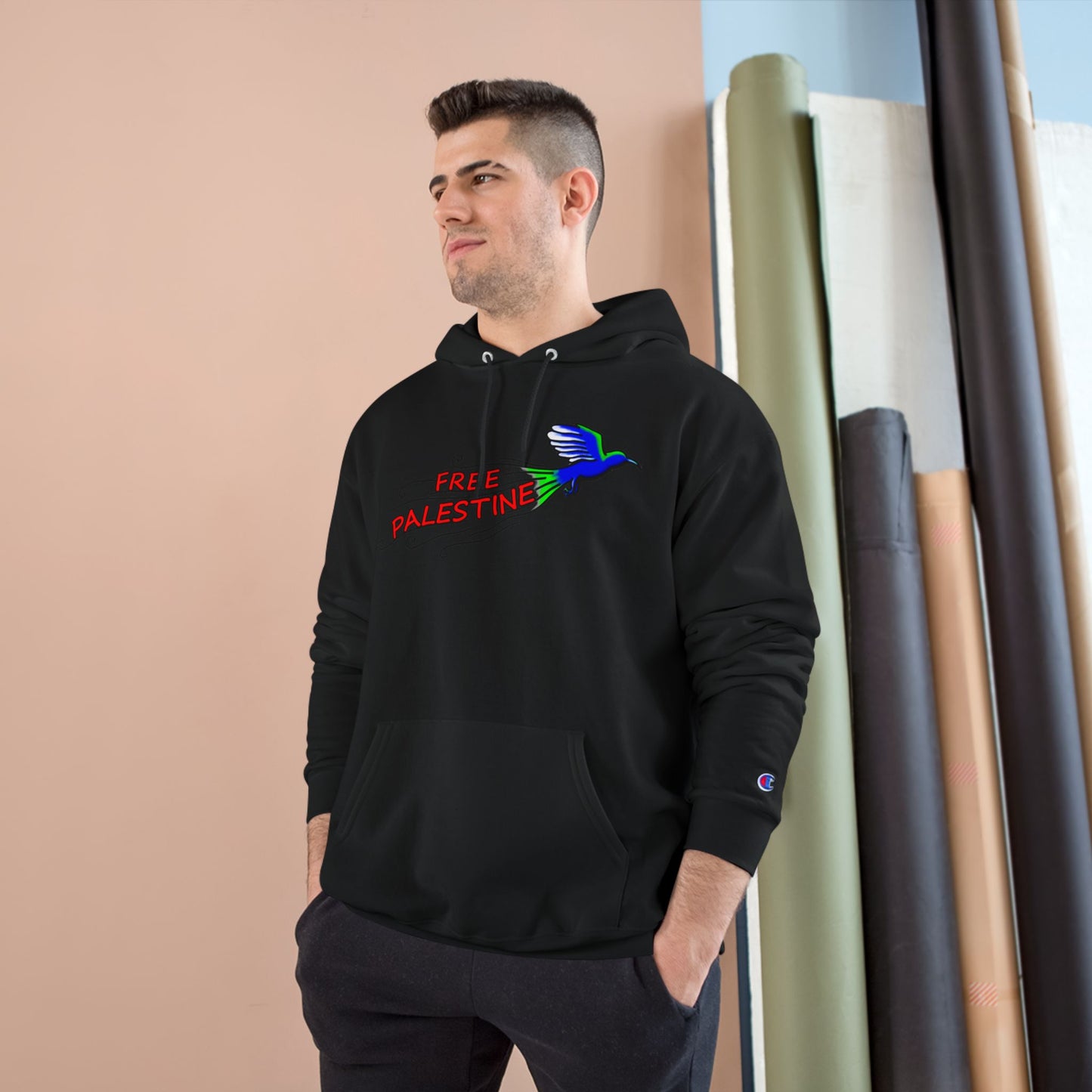 Champion Hoodie - Free Palestine