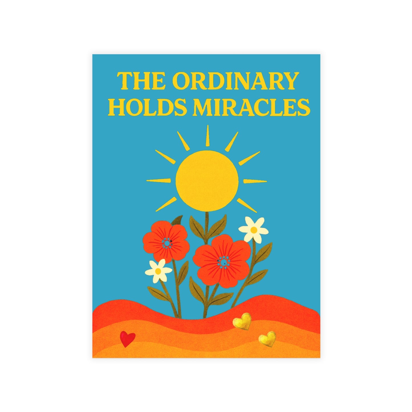 Postcard Bundles (30 pcs, envelopes included) - The Ordinary Holds Miracles (Blue)