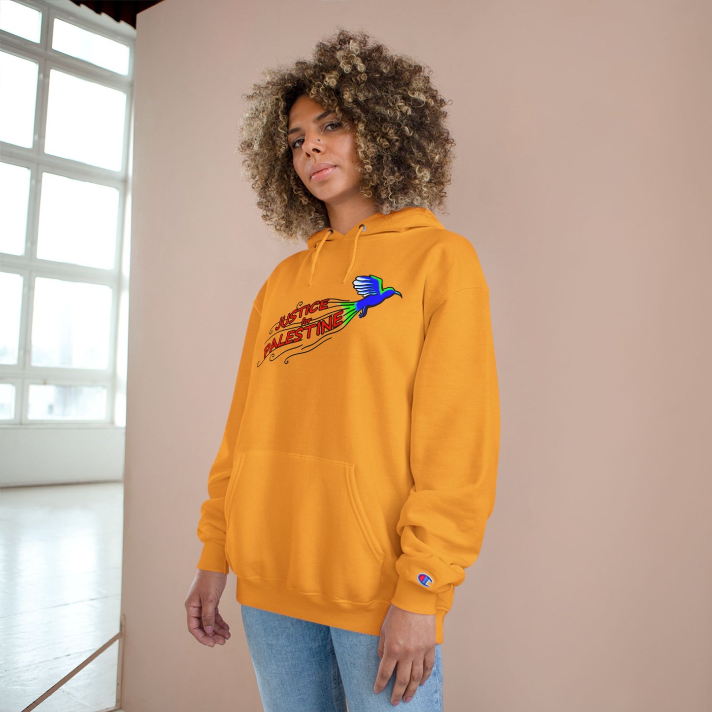 Champion Hoodie - Justice for Palestine