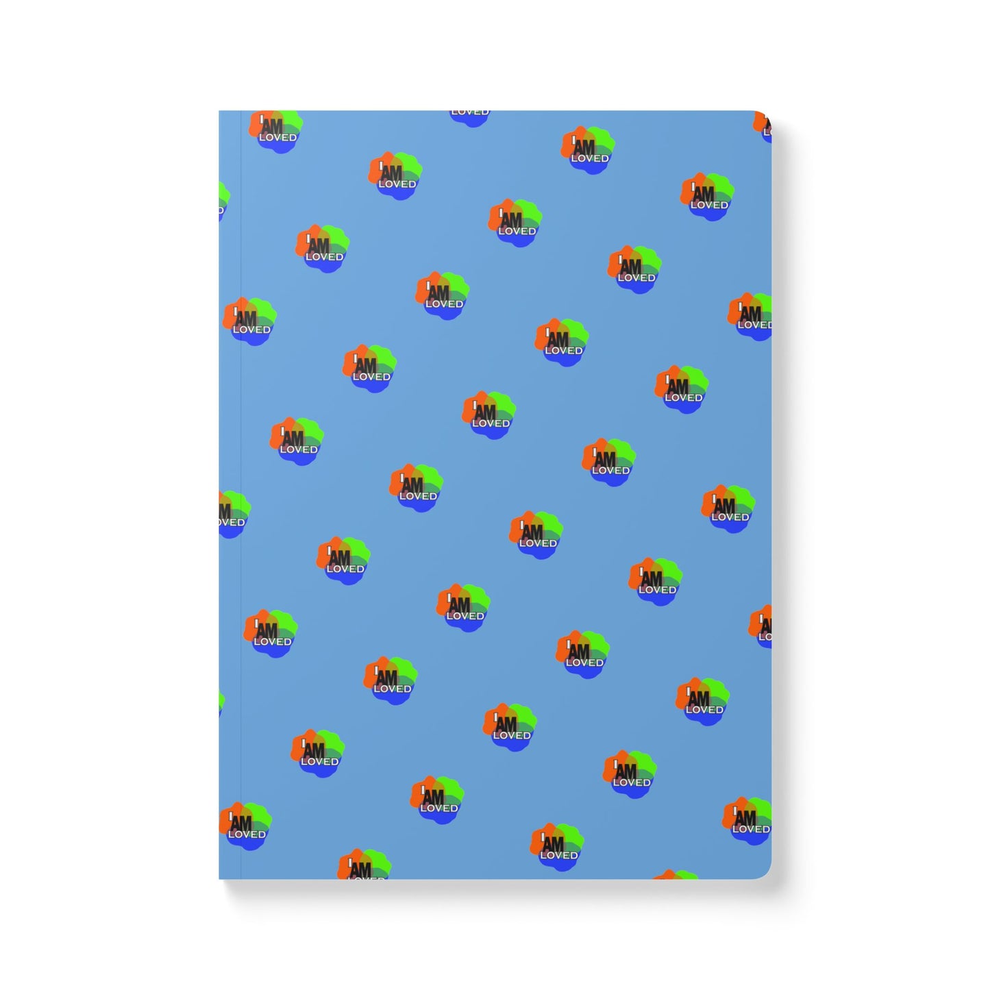 Softcover Journal: I Am Loved - Light Blue