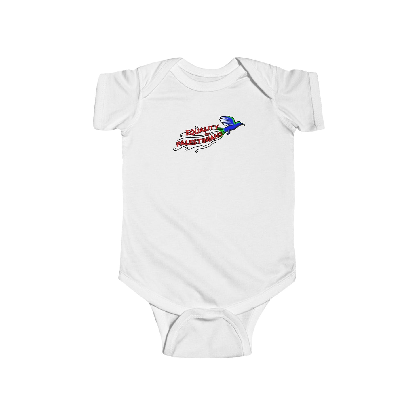 Infant Fine Jersey Bodysuit - Equality for Palestinians