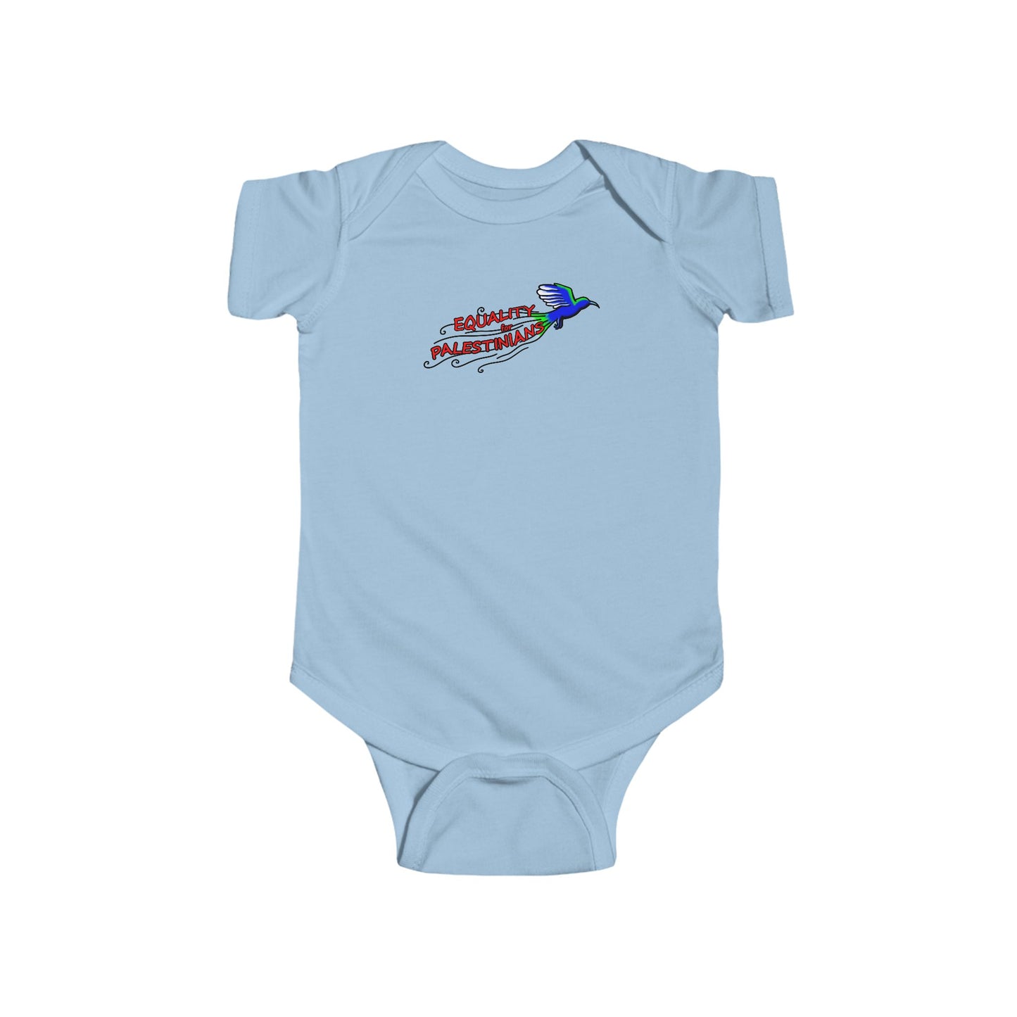 Infant Fine Jersey Bodysuit - Equality for Palestinians
