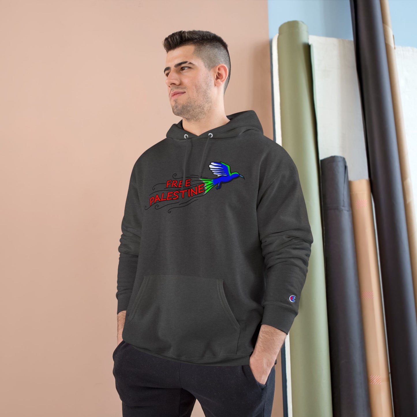 Champion Hoodie - Free Palestine
