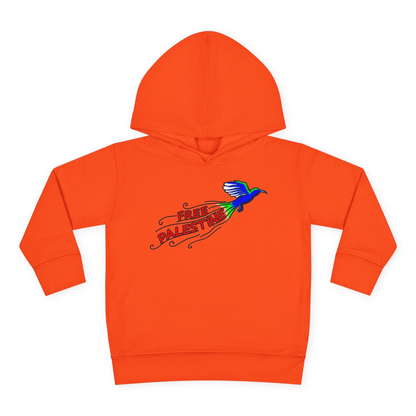 Toddler Pullover Fleece Hoodie - Free Palestine