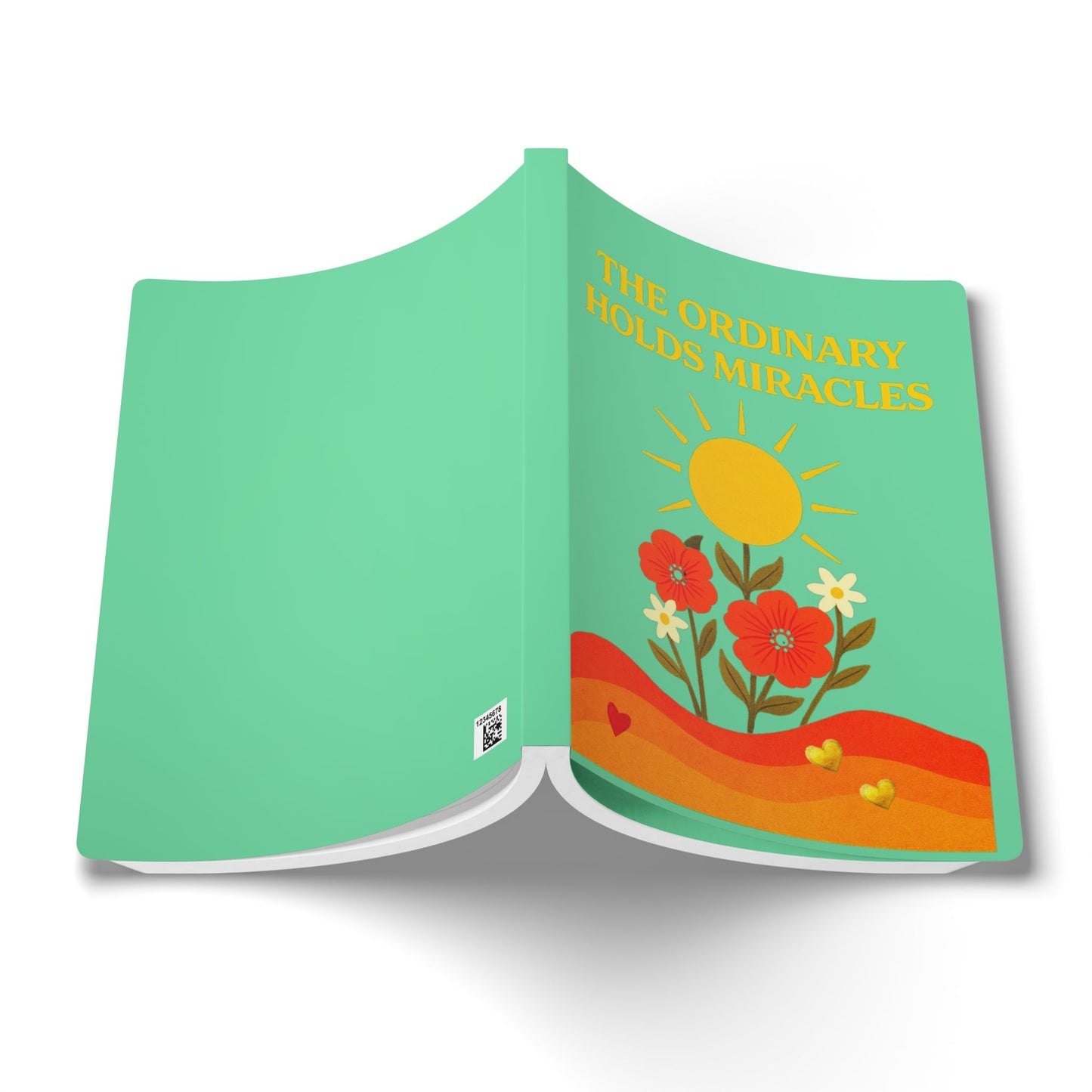 Softcover Journal: The Ordinary Holds Miracles  - Light Green