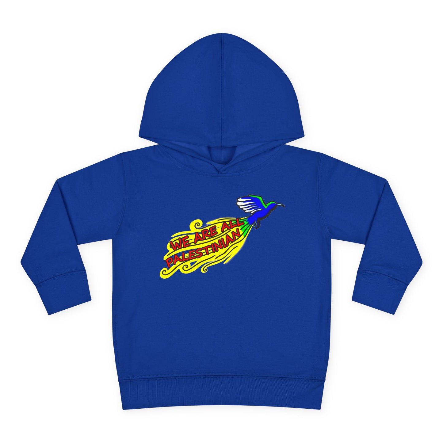 Toddler Pullover Fleece Hoodie - We are all Palestinian