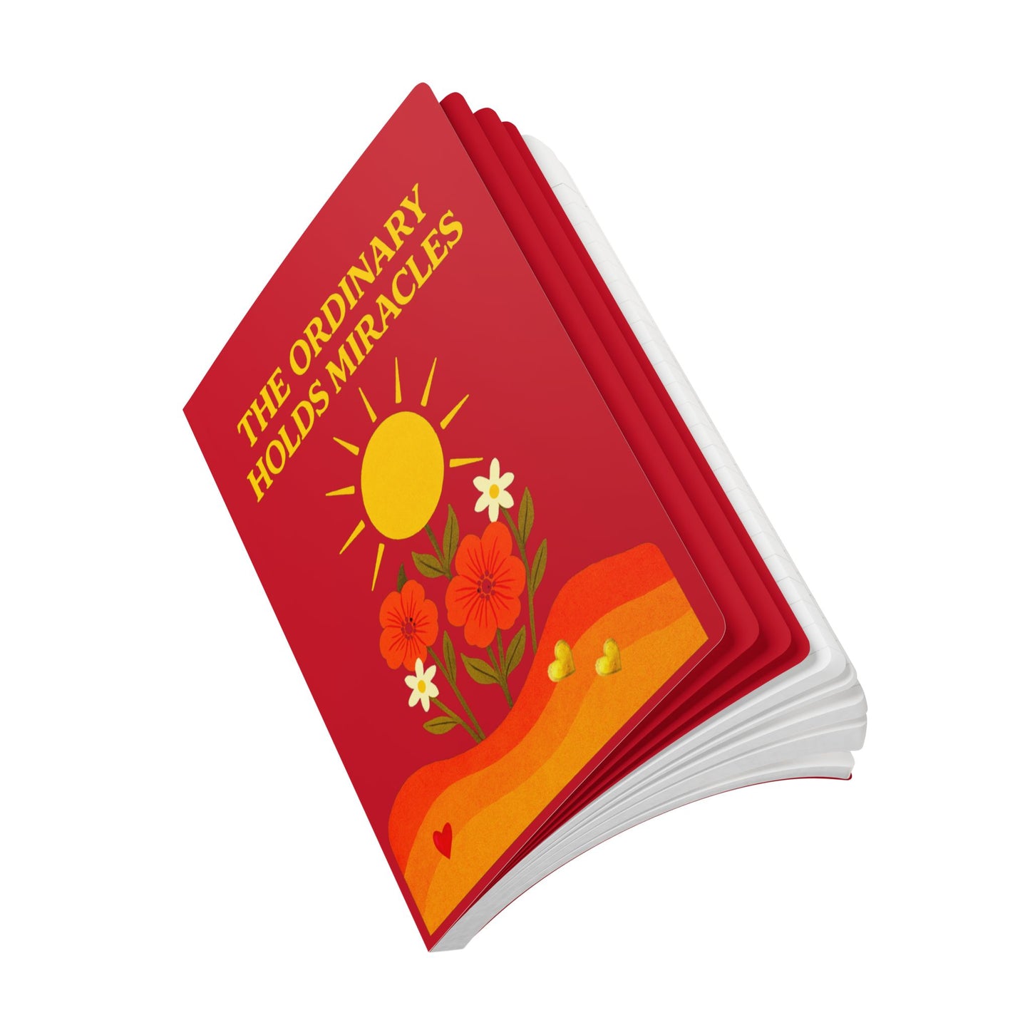 Softcover Journal: The Ordinary Holds Miracles  - Red
