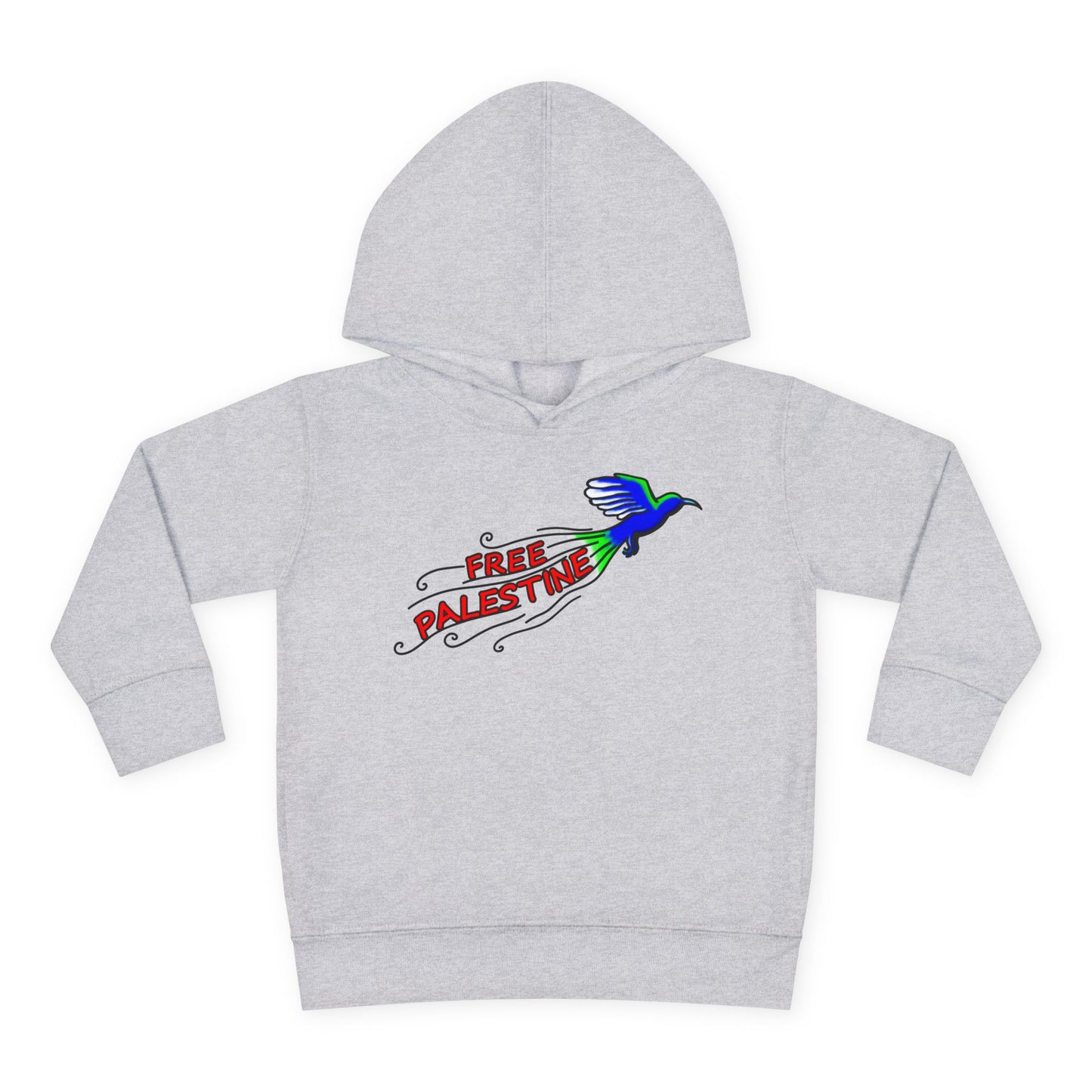 Toddler Pullover Fleece Hoodie - Free Palestine