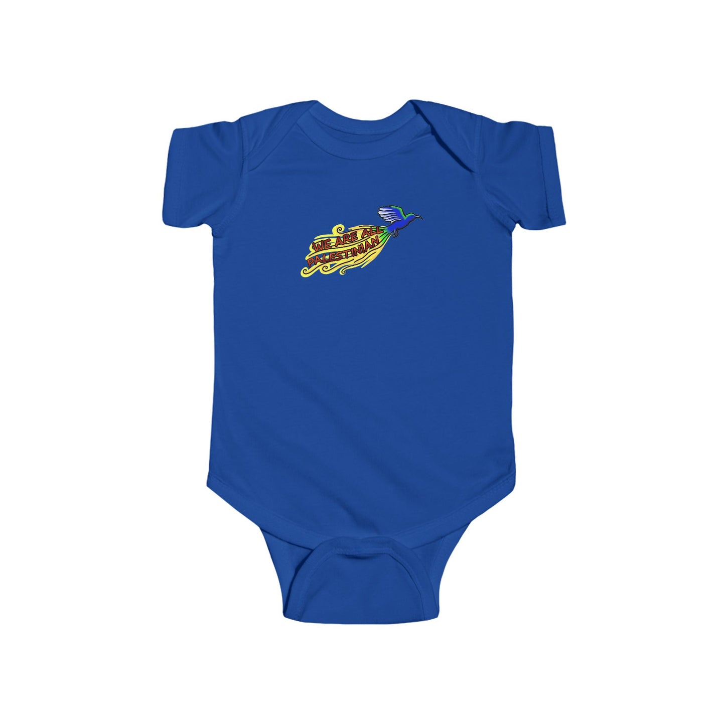 Infant Fine Jersey Bodysuit - We Are All Palestinian